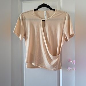 Elegant Cream Women's Top